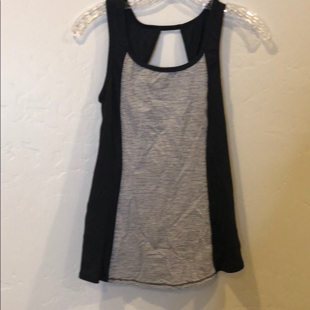 Lululemon Split Back Striped tank